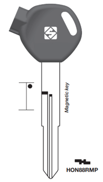 Заготовка ключа HOND-? HON88RMP x x x x Honda